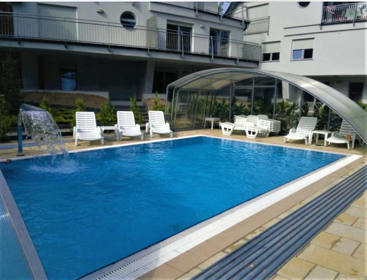 Apartament Przy Plazy Поберово Экстерьер фото